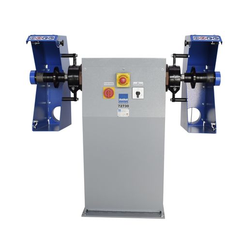 Machine de polissage pour métaux - 72730 - IMM Maschinenbau GmbH - rectifieuse / de finition / d'ébavurage