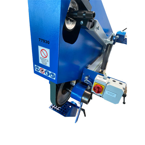 Meuleuse polisseuse à bande - 77930 - IMM Maschinenbau GmbH - d'établi / électrique