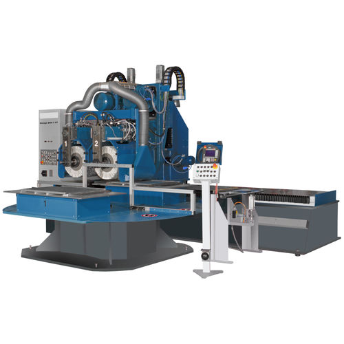 Machine de polissage pour aluminium - Omega - IMM Maschinenbau GmbH - pour acier inoxydable / pour pièces plates / industrielle