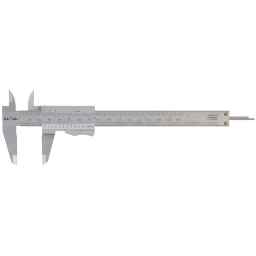 Pied à coulisse à vernier - AB010 series - Alpa Metrology - en acier inoxydable
