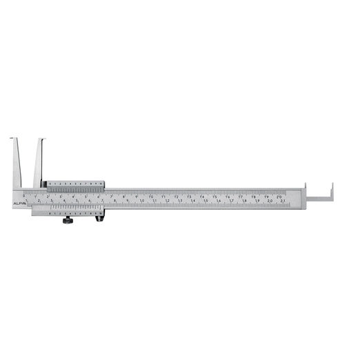 Pied à coulisse à vernier - AB065 series - Alpa Metrology - en acier inoxydable / pour mesures intérieures