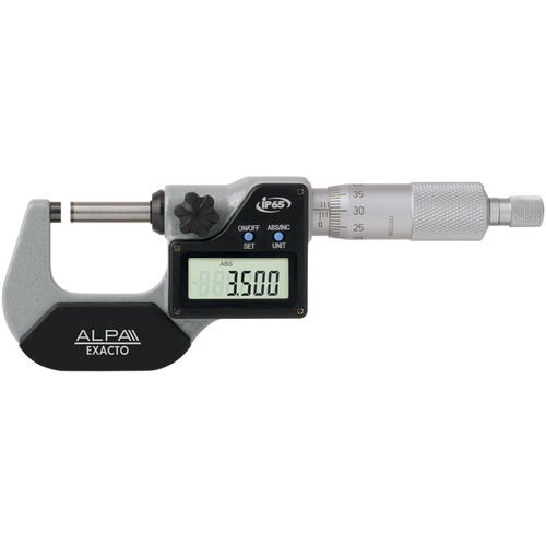 Micromètre d'extérieur - BAO25 series - Alpa Metrology - numérique / étanche