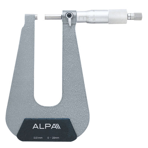 Micromètre d'épaisseur - BB117 series - Alpa Metrology - pour tôle / analogique
