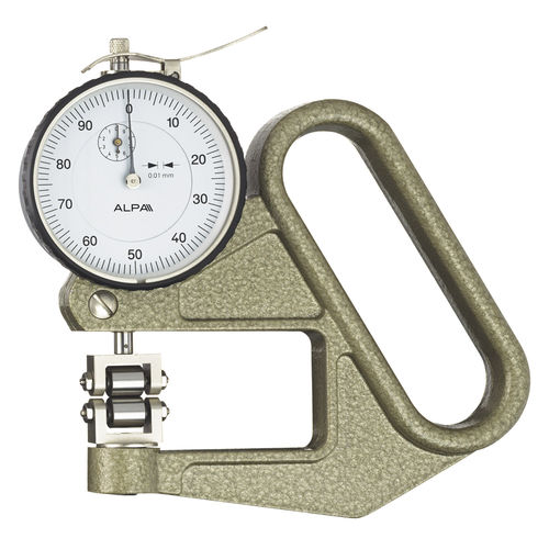 Mesureur d'épaisseur portable - BB3800150 - Alpa Metrology - à cadran
