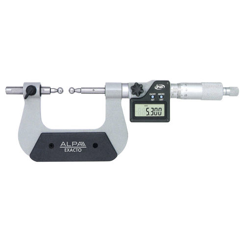 Micromètre d'extérieur - BA075 series - Alpa Metrology - numérique / avec touches interchangeables / étanche