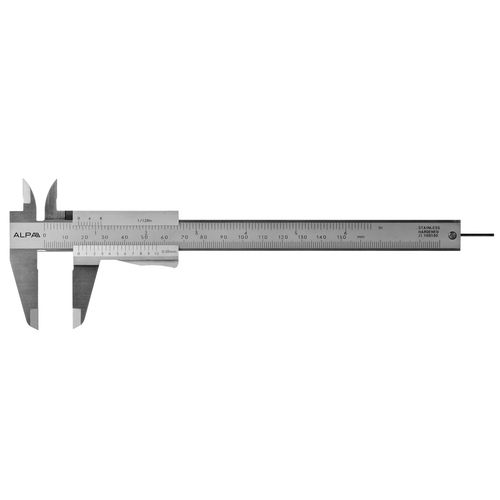 Pied à coulisse à vernier - Ab047 - Alpa Metrology - en acier inoxydable