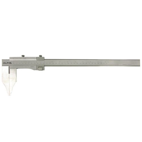 Pied à coulisse à vernier - Alpa Metrology - en inox / à reglage fin