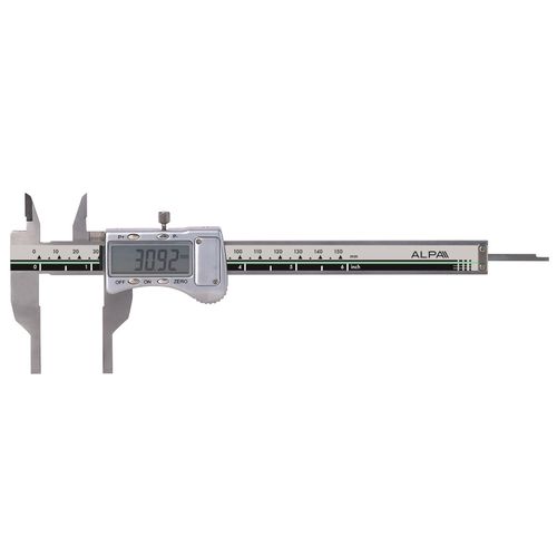 Pied à coulisse digital - AA076 - Alpa Metrology - en inox / de grande taille