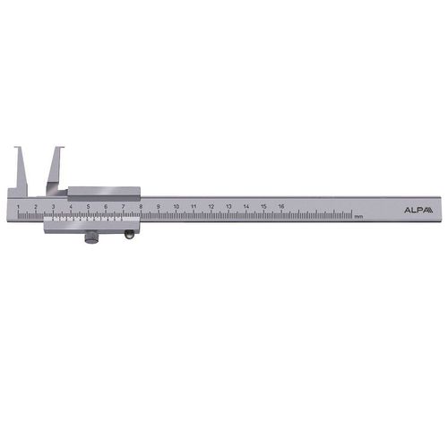 Pied à coulisse à vernier - AB067 - Alpa Metrology - en acier inoxydable / pour mesures intérieures