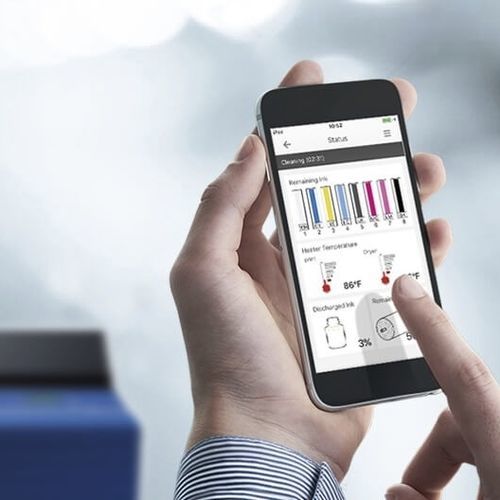 Application mobile de vérification - Mobile Panel 2 - ROLAND - de contrôle / d'impression / pour smartphone