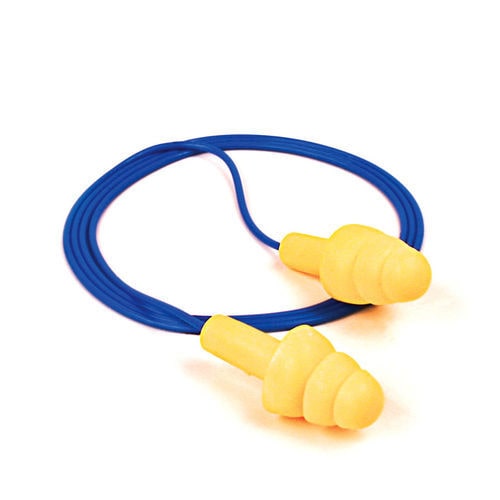 Bouchons antibruit réutilisable - UltraFit™ 340-4004 - 3M - en mousse / en polymère / avec cordelette