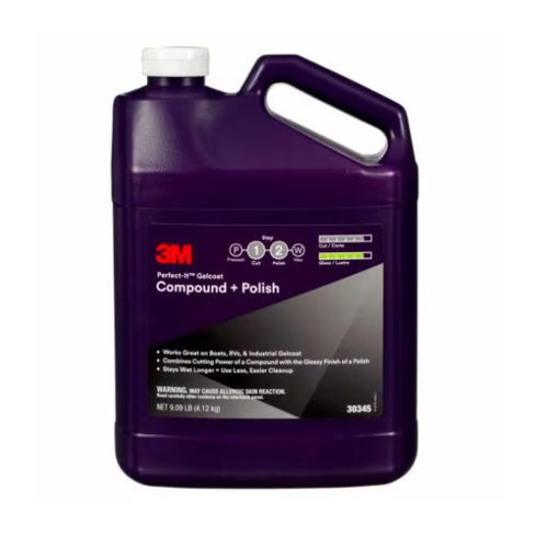 Composé de polissage - 30345 - 3M - de finition / liquide