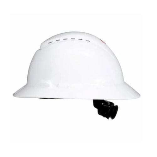 Casque de chantier - H-801SFV-UV - 3M - résistant aux chocs / en HDPE / blanc