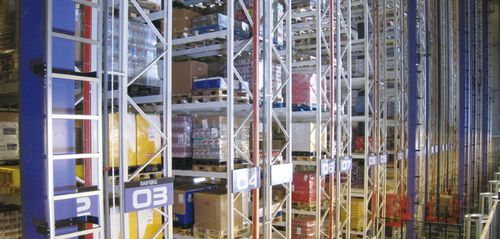 Magasin de stockage automatique vertical - DAIFUKU - de palettes / compact / haute densité