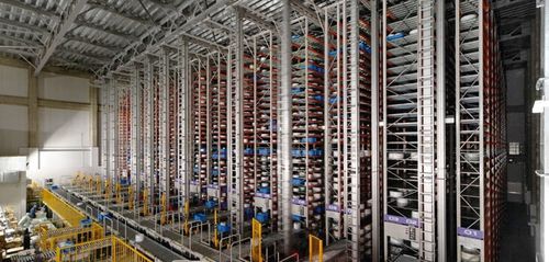Magasin de stockage automatique vertical - Mini Load AS/RS - DAIFUKU - pour petite charge / haute densité / à grande vitesse