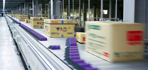 Trieuse automatique - DAIFUKU - de cartons / de caisse / à sabots