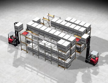 Système de stockage à navette - Shuttle Rack L - DAIFUKU