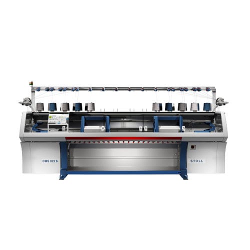 Machine à tricoter plate - CMS 822 ki - STOLL - assistée par ordinateur / compacte / tandem
