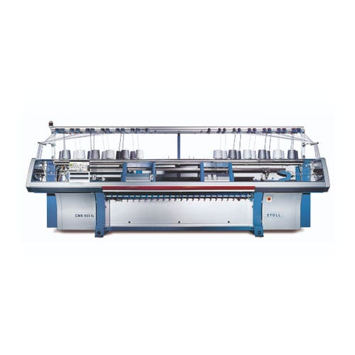 Machine à tricoter plate - CMS 933 KI MULTI GAUGE - STOLL - compacte / assistée par ordinateur / industrielle