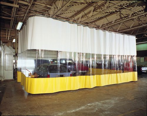 Cloison d'atelier - Super-Vision Series - Singer Safety Company - coulissante