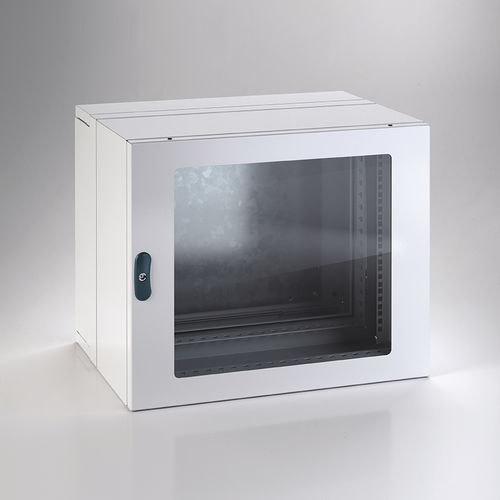 Boîte rackable - CR series - E.T.A. S.P.A. - rectangulaire / en tôle d'acier / IP55