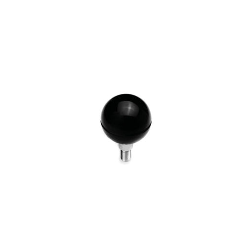 Bouton fileté - PB/GE - GAMM - boule / en plastique