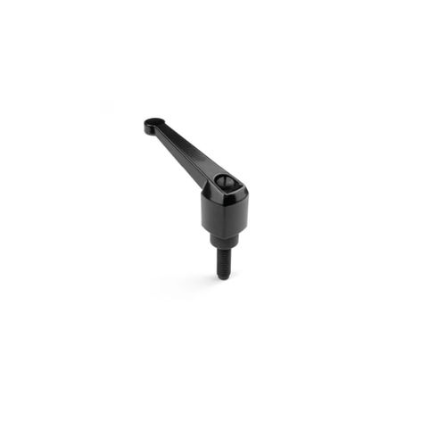 Manette indexable en acier - NM/P - GAMM - en zamak / réglable / avec insert fileté