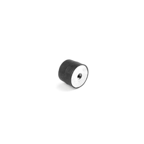 Support antivibratoire cylindrique - ACPF series - GAMM - en acier zingué / en élastomère / fileté