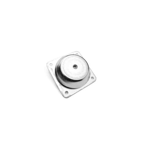 Support antivibratoire rond - AC4F - GAMM - en acier zingué / en élastomère / à semelle
