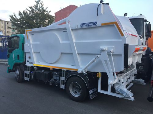 Benne à ordures ménagères chargement arrière - Monoblok®  - HidroMak