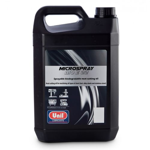 Huile de taraudage - MICROSPRAY BIO E 22 - UNIL LUBRICANTS - de coupe / synthétique / sans chlore
