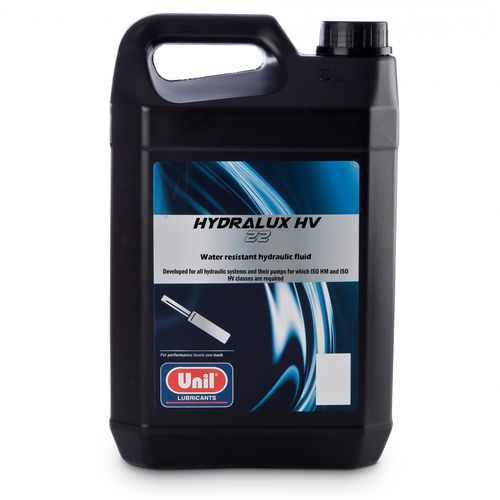 Huile hydraulique - HYDRALUX HV - UNIL LUBRICANTS - minérale / pour applications hydrauliques / industrielle
