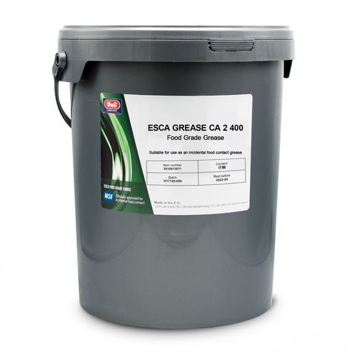Graisse de lubrification - ESCA CA 2 400 - UNIL LUBRICANTS - au sulfonate de calcium / de process / pour l'industrie agroalimentaire