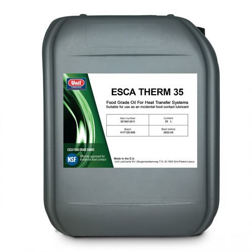 Huile de lubrification - ESCA THERM 35 - UNIL LUBRICANTS - de contact / pour le secteur alimentaire / inodore