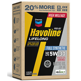 Huile de lubrification - Havoline® LIFELONG  - Chevron Lubricants (Mfg.) - synthétique / pour roulement / pour moteur