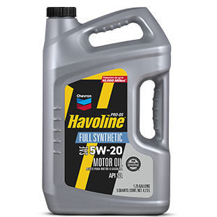 Huile de lubrification - Havoline® PRO-DS® - Chevron Lubricants (Mfg.) - synthétique / pour moteur / pour l'industrie automobile
