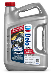 Huile de lubrification - Delo 400 XSP - Chevron Lubricants (Mfg.) - synthétique / pour moteur diesel / pour camions