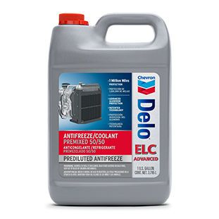 Liquide de refroidissement antigel - Delo ELC - Chevron Lubricants (Mfg.)