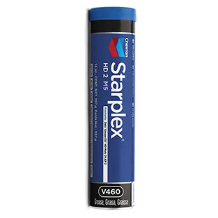 Graisse de lubrification - Starplex® HD 1, 2 M5 - Chevron Lubricants (Mfg.) - au bisulfure de molybdène / pour chantier de construction / pour l'agriculture