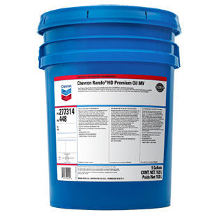 Huile de lubrification - Rando® HD Premium MV - Chevron Lubricants (Mfg.) - pour transmission / pour pompe / pour chantier de construction