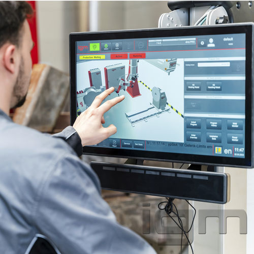 Logiciel d'analyse - iCP  - igm Robotersysteme AG - d'interface / de développement / de commande