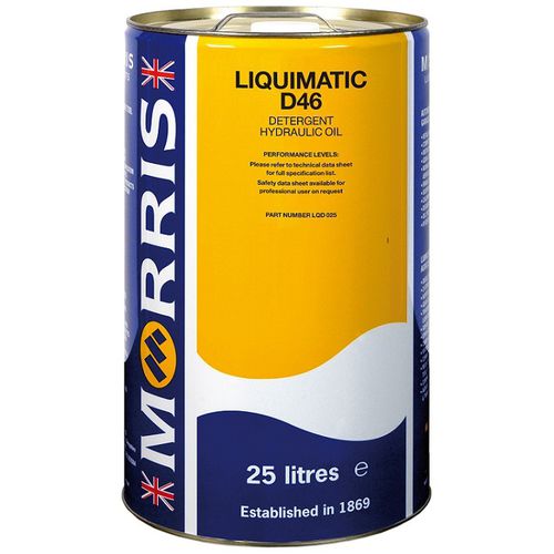 Huile de lubrification - Liquimatic D 46 - Morris Lubricants (Mfg.) - hydraulique / minérale / pour frein