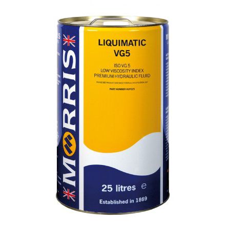 Huile de lubrification - Liquimatic VG5 - Morris Lubricants (Mfg.) - hydraulique / minérale / pour roulement