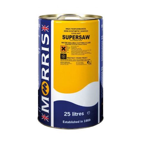 Fluide de coupe de sciage - SUPERSAW  - Morris Lubricants (Mfg.) - semi-synthétique / hydrosoluble