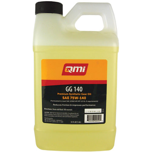 Huile pour engrenage - GG140 - QMI, an ITW Company (Mfg., Svc.) - de lubrification / synthétique / pour automobile