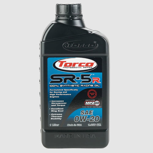 Huile de lubrification - SR-5R - Torco International Corporation (Mfg.) - synthétique / 5W30 / 5W40