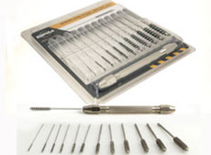 Kit de brosses de nettoyage - 81-A  - Brush Research Manufacturing - d'ébavurage