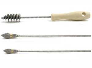 Goupillon en coupe - PTD series - Brush Research Manufacturing - spiralé / de nettoyage / en acier inoxydable