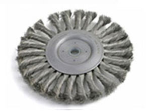 Brosse circulaire torsadée - BTS-6 - Brush Research Manufacturing - de nettoyage / en fil métallique