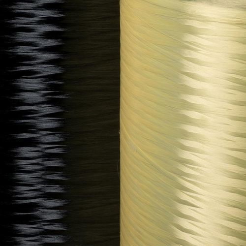Fil continu para-aramide - Twaron® - TEIJIN ARAMID - jaune / noir